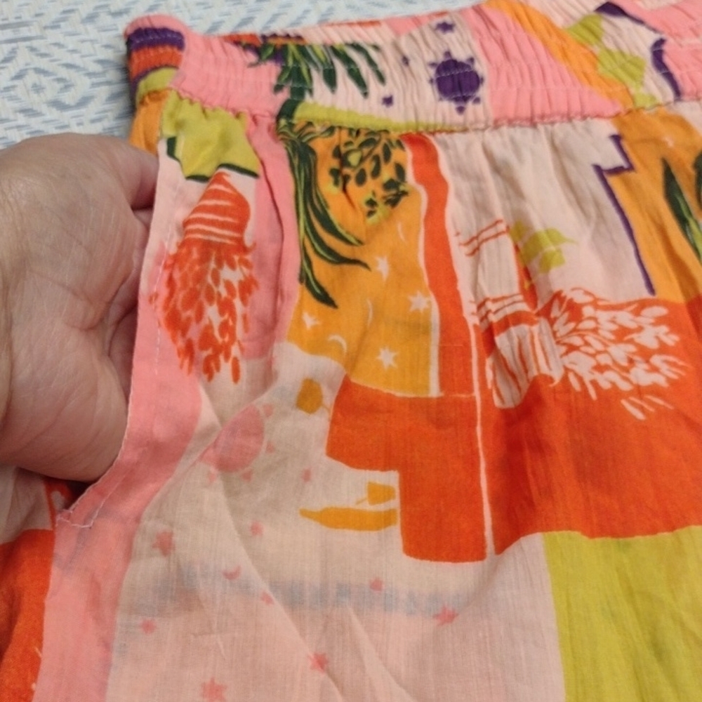 Haute Hippie 100% Cotton Multicolor Shorts,Beach, Vacation, Summer - Picture 4 of 11